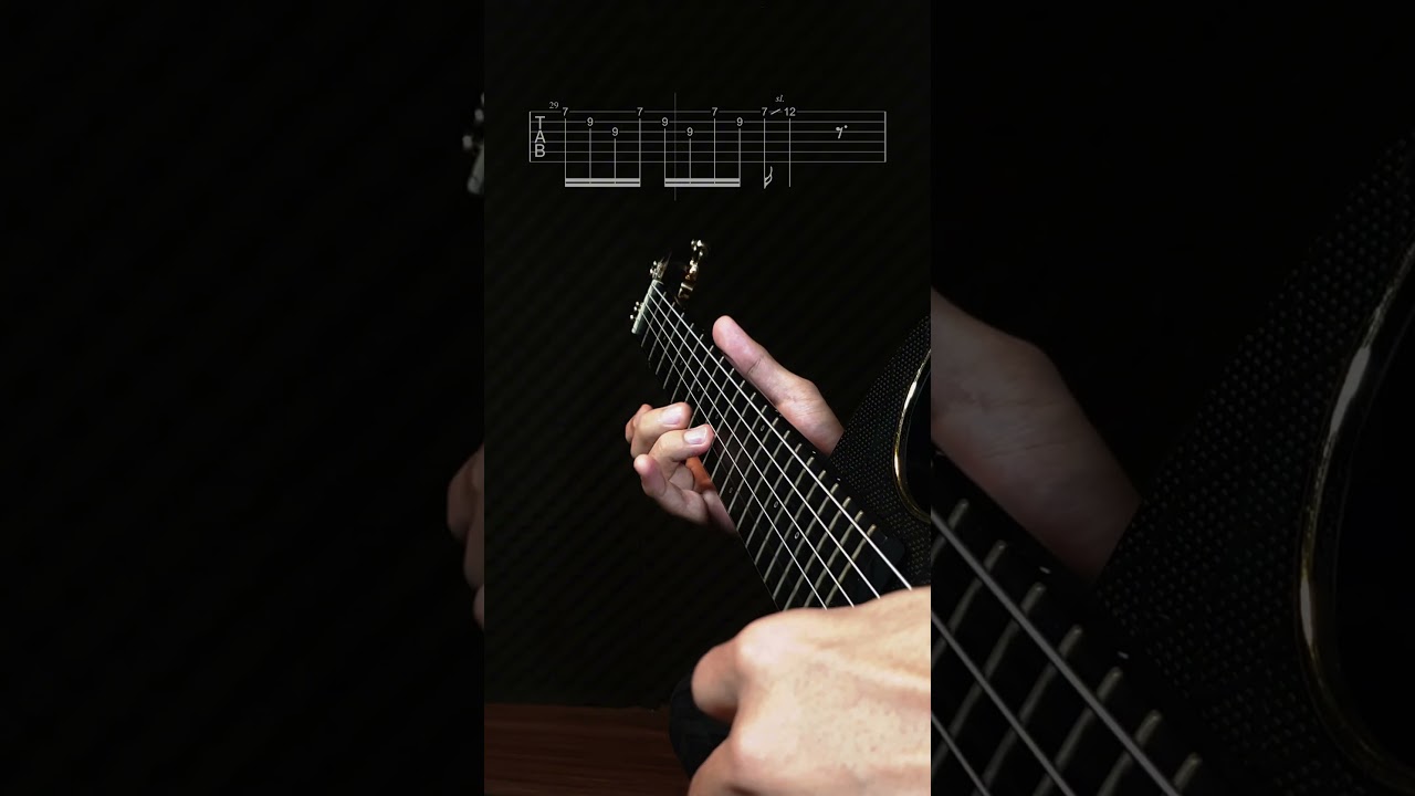 Hotel california guitar solo section 4