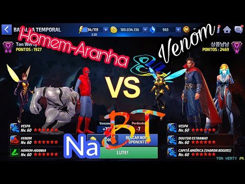 Homem-Aranha T1 & AntiVenom T2 na Batalha de Temporal - MFF