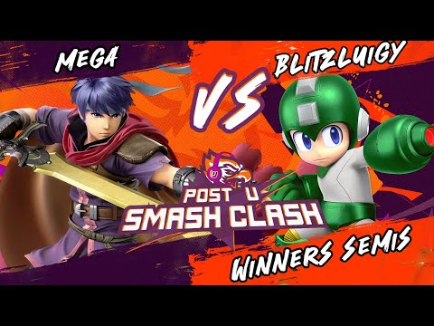 Mega (Ike) vs Blitzluigy (Mega Man) Winners Semi Finals Post University Smash Clash 1