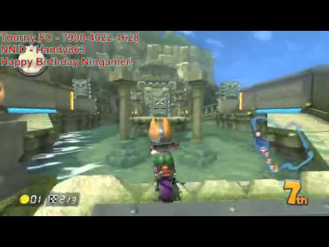 [TWITCH HIGHLIGHT] Mario Kart 8 - Handy and Bradley Sing Happy Birthday to Ningamer