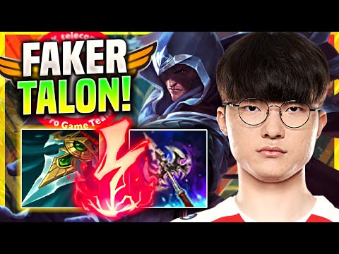 FAKER IS SO GOOD WITH TALON TOP! - T1 Faker Plays Talon Top vs Sylas! | Season 11