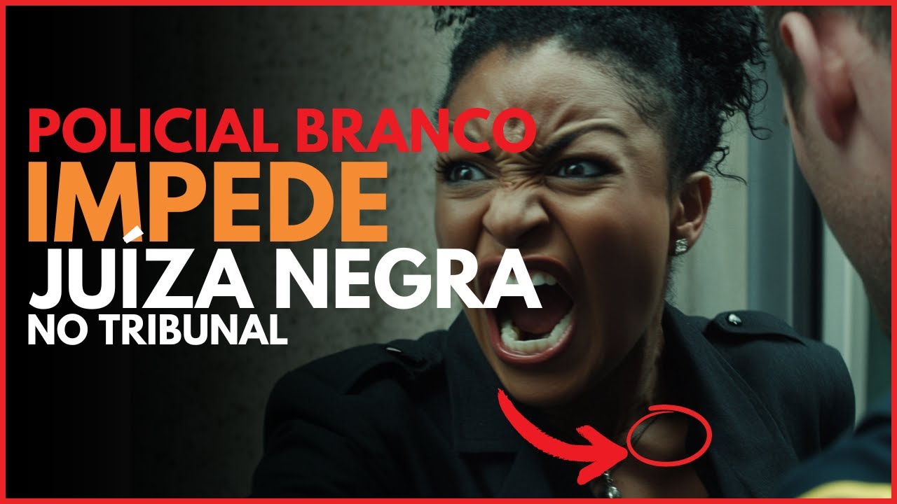 Juíza Negra Impedida por Policial Branco de Entrar no Tribunal: A Reação Poderosa Dela Mudou Tudo