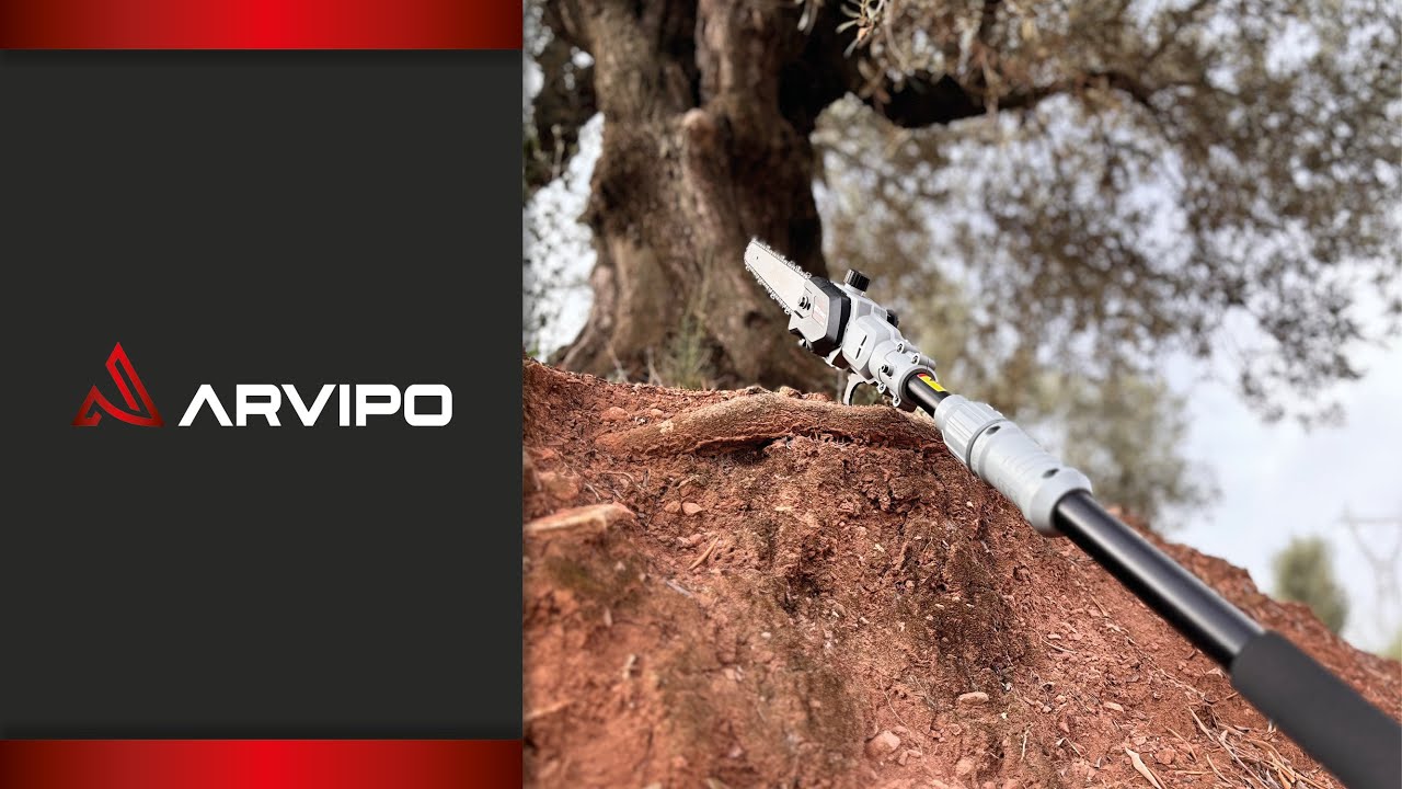 Arvipo HS37 + 3 akkumulátor láncfűrész