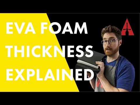 How thick should EVA foam be for cosplay - Cosplay Quick Tip Clip | Cosplay Apprentice
