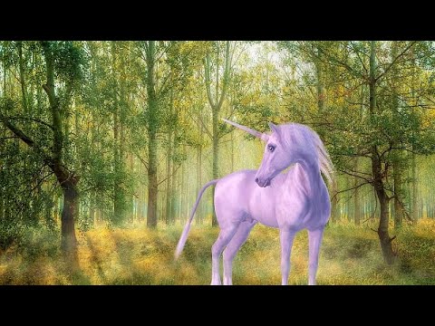 How to paint a Fantasy Forest Unicorn Acrylic Painting step by step