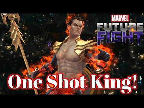 Namor continues to show his power doing one shots! Marvel Future Fight