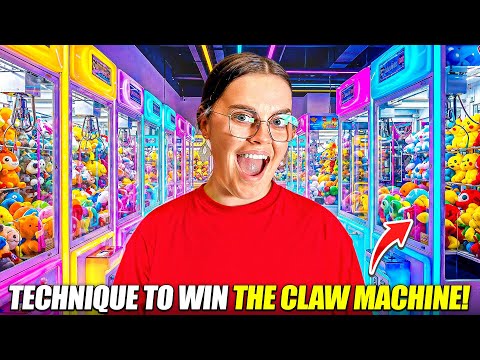 Use This Technique To Win At The Claw Machine!