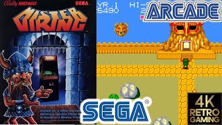 Mister Viking Arcade (Sega 1984) 4k Longplay