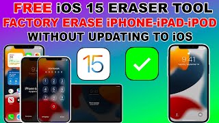 FREE iOS 15 Eraser Tool Factory Reset for iPhone/iPad Without Updating to iOS 16 MagicCFG Checkra1n