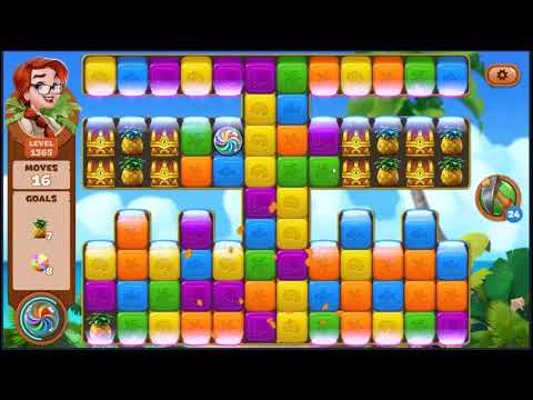 Lost Island Blast Adventure Level 1365 - NO BOOSTERS 🏝️ | SKILLGAMING ✔️