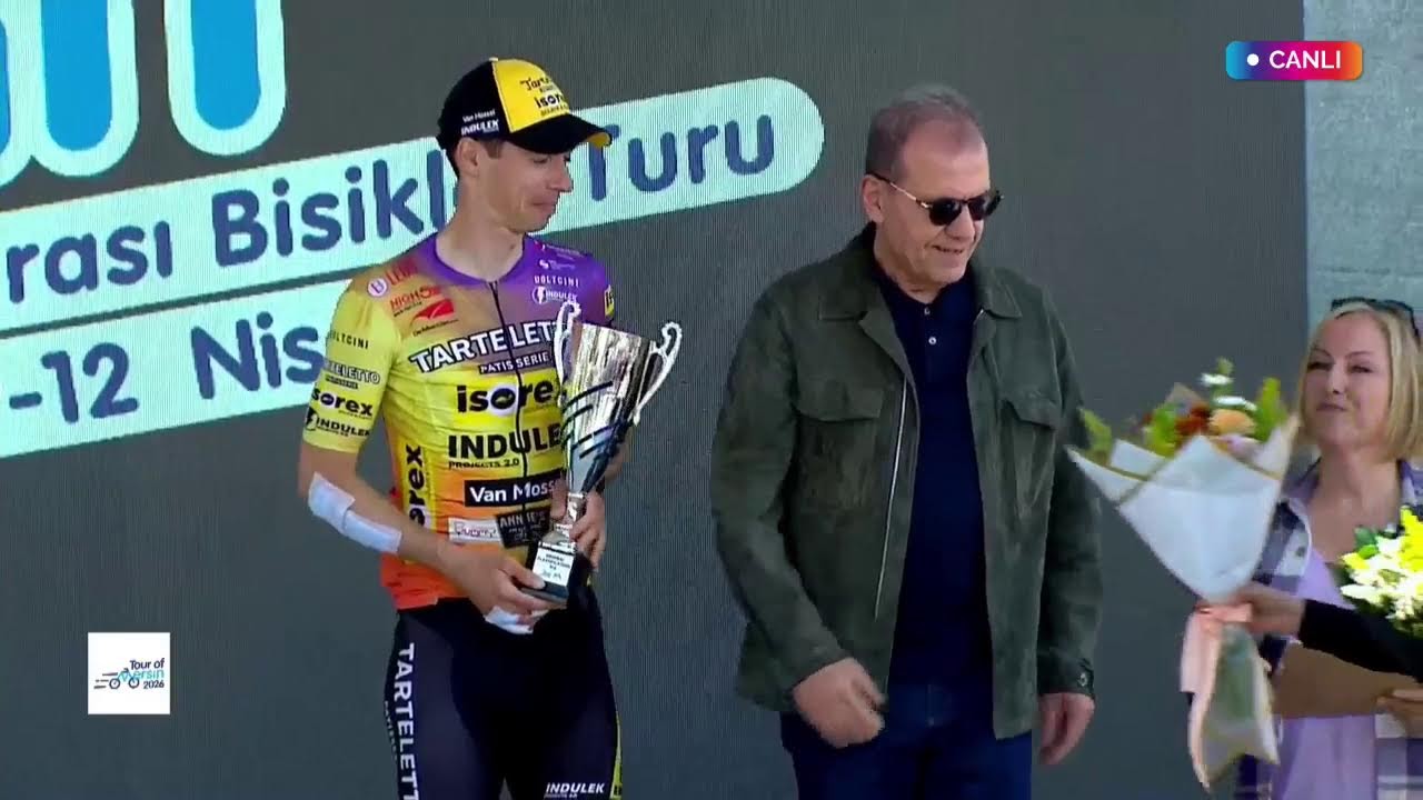 8. Tour of Mersin Uluslararası Bisiklet Turu Ödül Töreni | #Canlı