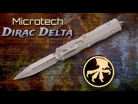 Microtech Dirac Delta: Large OTF Dagger & Capable EDC / Tactical Beast!