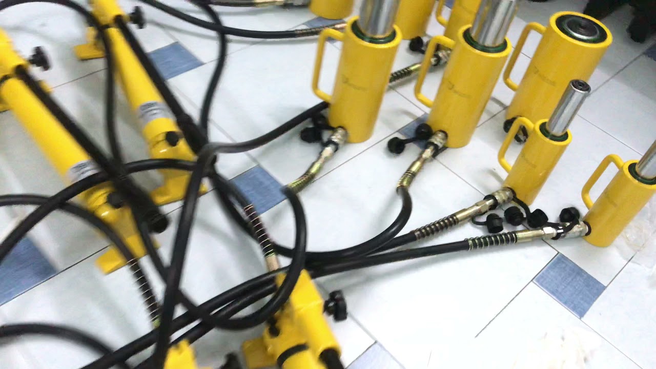 Video Kích thủy lực 1 chiều 30 tấn hành trình 150mm TLP HHYG-30150 - Kích thủy lực 1 chiều 30 tấn 150mm TLP HHYG-30150