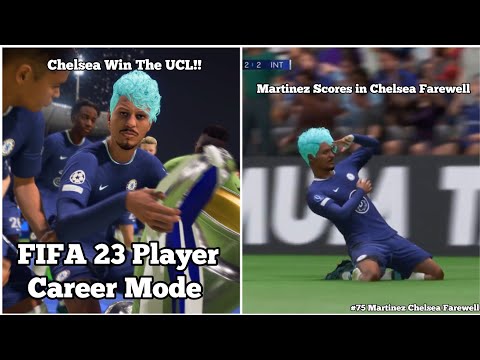 Diego Martinez Chelsea Farewell & Chelsea Win 4th UCL!! || FIFA 23 Player Career Mode Episode #75
