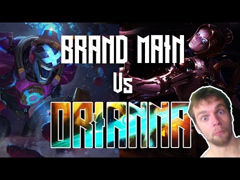 Salty Diamond Brand Mid vs Orianna - Live commentary game play league of legends
