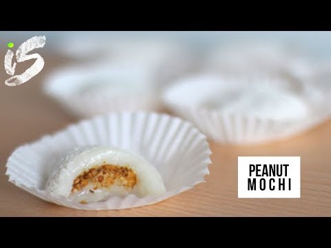 HOW TO MAKE MOCHI - Peanut Mochi Balls | Recipe