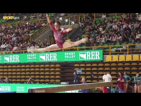Giulia Perotti 🇮🇹 scores HUGE 14,500 on Beam (overscored?) - Serie A1 2026
