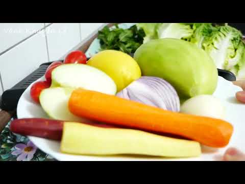 GỎI XOÀI TÔM THỊT - Cách làm Gỏi Xoài chua chua ngọt ngọt thơm ngon giòn giòn by Vanh Khuyen