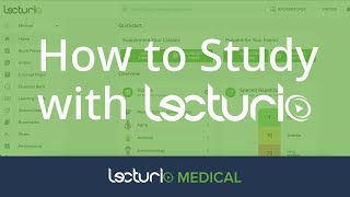 How to Study for Med School using Lecturio Features