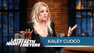 Kaley at Late Night