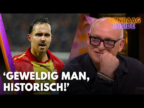 René van der Gijp over zege Go Ahead Eagles op Aston Villa: 'Geweldig man, historisch!'