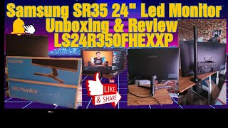 Download lagu Samsung Monitor SR35 24' Led Monitor Unboxing and Review LS24R350FHEXXP mp3