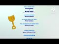 Blue Clues Credits
