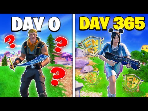 1 YEAR Keyboard & Mouse Progression! (fortnite)