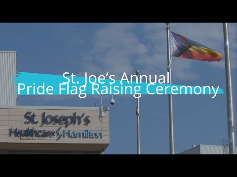 St  Joe's 2023 Annual Pride Flag Raising Ceremony