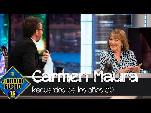 Carmen Maura desvela sus recuerdos de los años 50 - El Hormiguero
