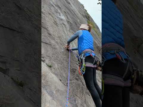 Round nylon rappelling rope, 100 m, 10 mm