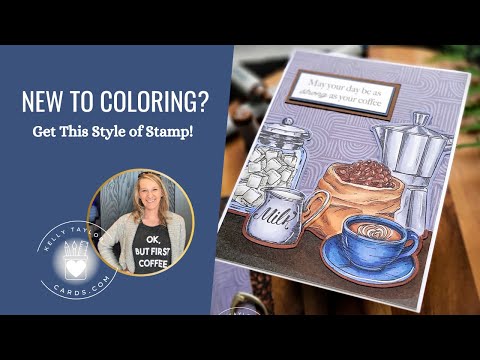 New to Coloring? Get This Style of Stamp: New Setup