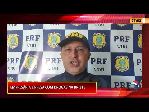 Empresária é presa com drogas na BR-316 escondidas em veículo 17 12 2020