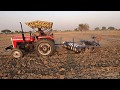 Massey 241 tractor average 0.6 litter in 6 minute with 10X10 harrow