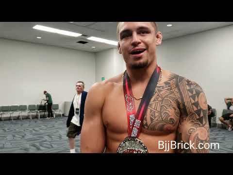 Nick Rodriguez gets ADCC Silver +99kg and a Purple Belt