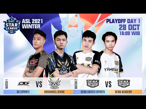ASL 2021 Winter Playoff Day 1 - Garena AOV Indonesia