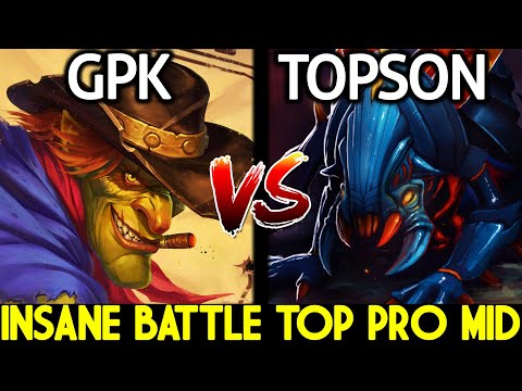 GPK Batrider VS TOPSON Weaver Battle Top Pro Mid Dota 2