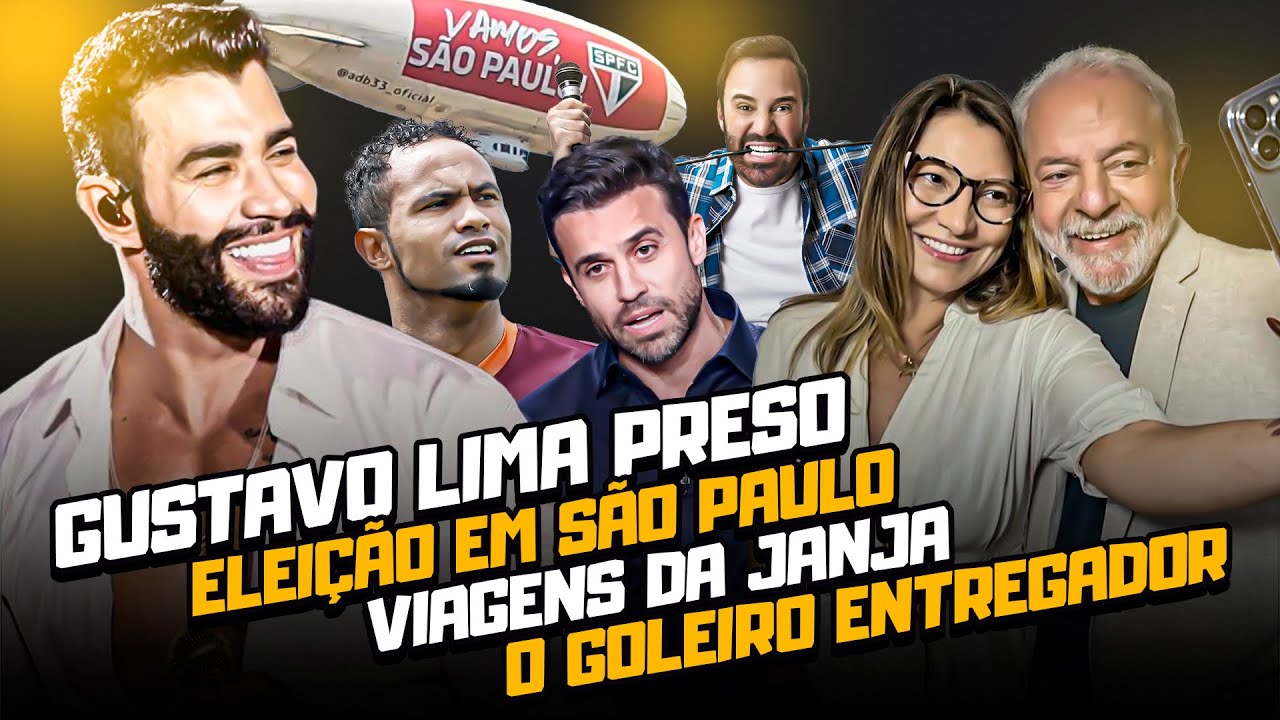 GUSTAVO LIMA PRESO I ELEIÇÕES EM SP I JANJA I GOLEIRO BRUNO - COMÉDIA STAND UP DIOGO PORTUGAL