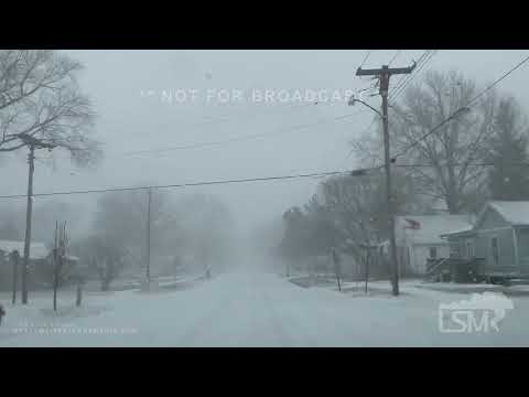 01-28-2022 Pana, IL - Heavy Snow Bands
