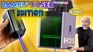 WHY?? Bambu Lab H2S LASER Edition – Genius Upgrade or Expensive Mistake?