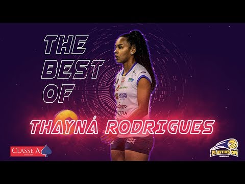 The best of Thayná Rodrigues (Outside hitter/Opposite) - 2019/2020 - PLAYERS ON VOLLEYBALL