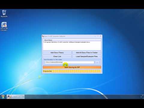 Docx To GIF Converter Software