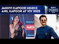 Janhvi Kapoor Mimics Uncle Anil Kapoor In A Light Hearted Moment At NDTV Indian Of The Year