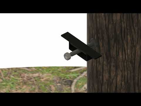 How To Install a Floating Bracket / Tree and Post | Treehouse Supplies