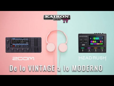 Kairon TV 2022 Temp 6 #86 - Zoom "vintage" vs Headrush Gigboard *Cuanto se ha avanzado realmente?*
