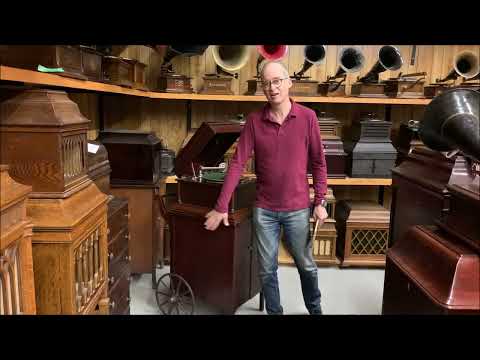 Columbia School Outfit Grafonola Phonograph