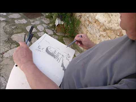 Speed sketching – in der Altstadt