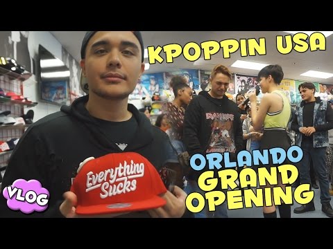KPOPPIN USA ORLANDO GRAND OPENING ★ VLOG