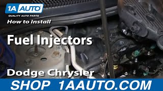 How to Replace Fuel Injector 04-10 Chrysler Sebring