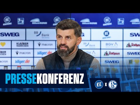 "We deserved a point" | Schalke 04 press conference after Karlsruhe | FC Schalke 04